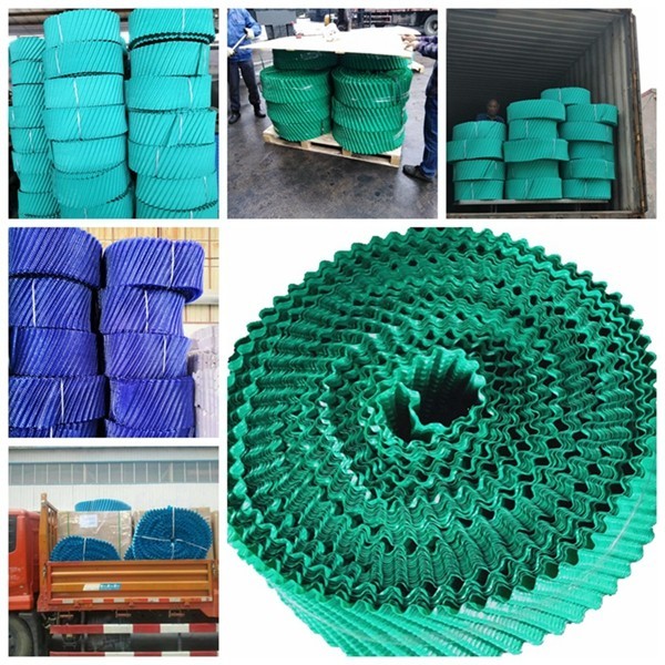 PVC Round Cooling Tower Fill Replacement Cooling Tower Filler
