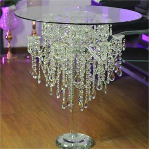 Quality Event Decoration Crystal Cake Table Beautiful Wedding Cake Table Decor wholesale