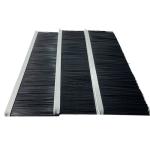 Custom Stainless Steel Industrial Brush Strip For Door Bottom Seal 50mm