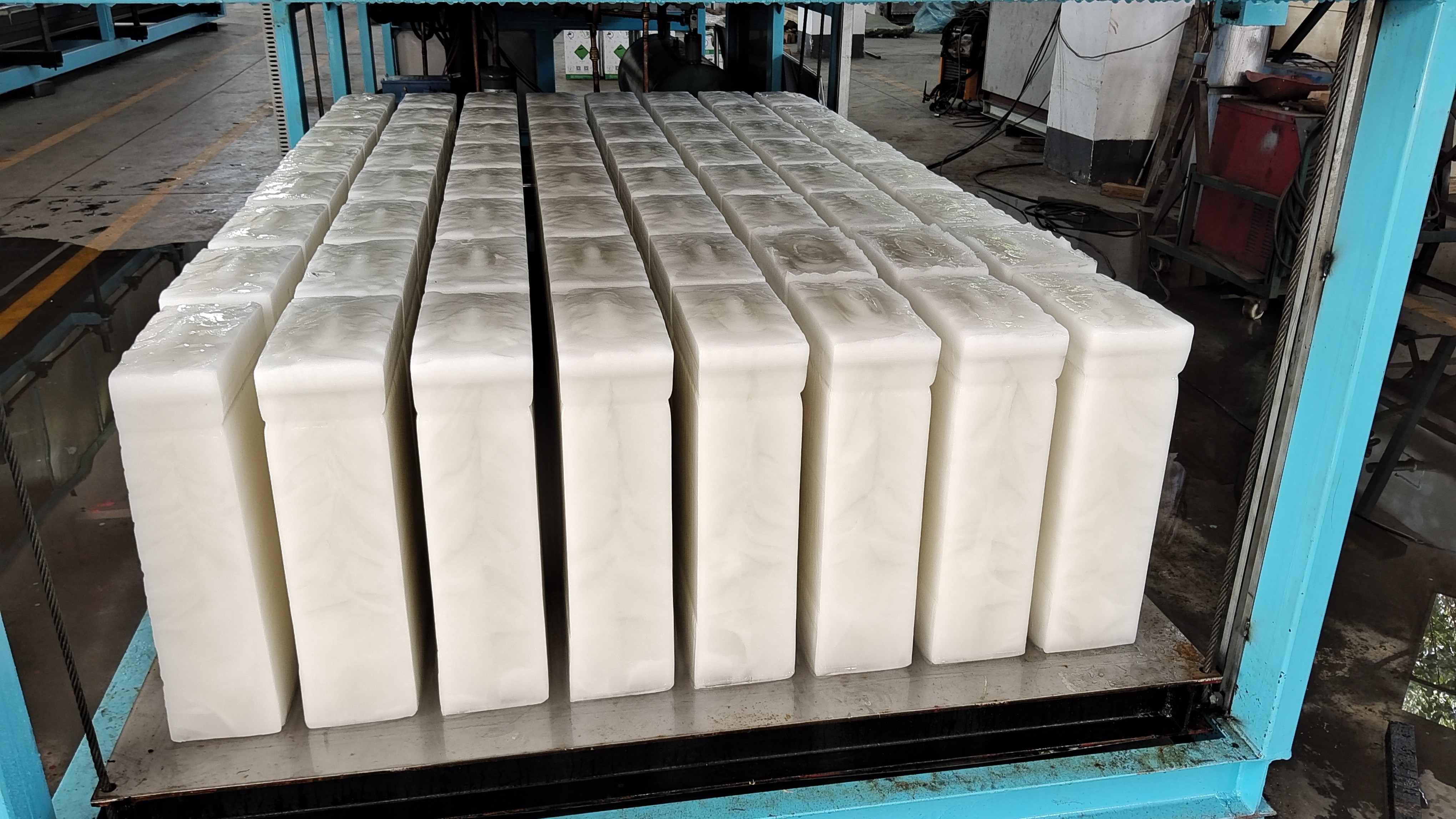 Industrial Direct Cooling Fresh Water Ice Block Machine 30 Tons