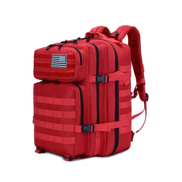 Lightweight Packable Durable Travel Hiking Backpack Daypack Empty Red Medical