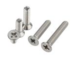 Countersunk Head Nut Bolt Fastener Zinc Plated ANSI Standard Spheroidizing