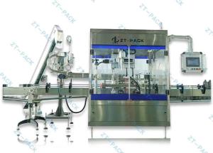 Quality 50hz Pick And Place Capping Machine 0.8mpa 2500bph Oil Bottle Sealing Machine wholesale