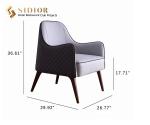 Comfortable Leather Chair, Leather Upholstered Chair, Leather Easy Chair, High