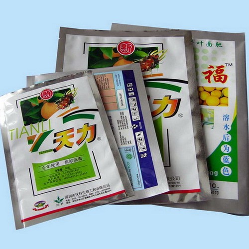BOPP / VMPET / PE Bags For Agriculture Seed Pesticides And Chemical Fertilizer