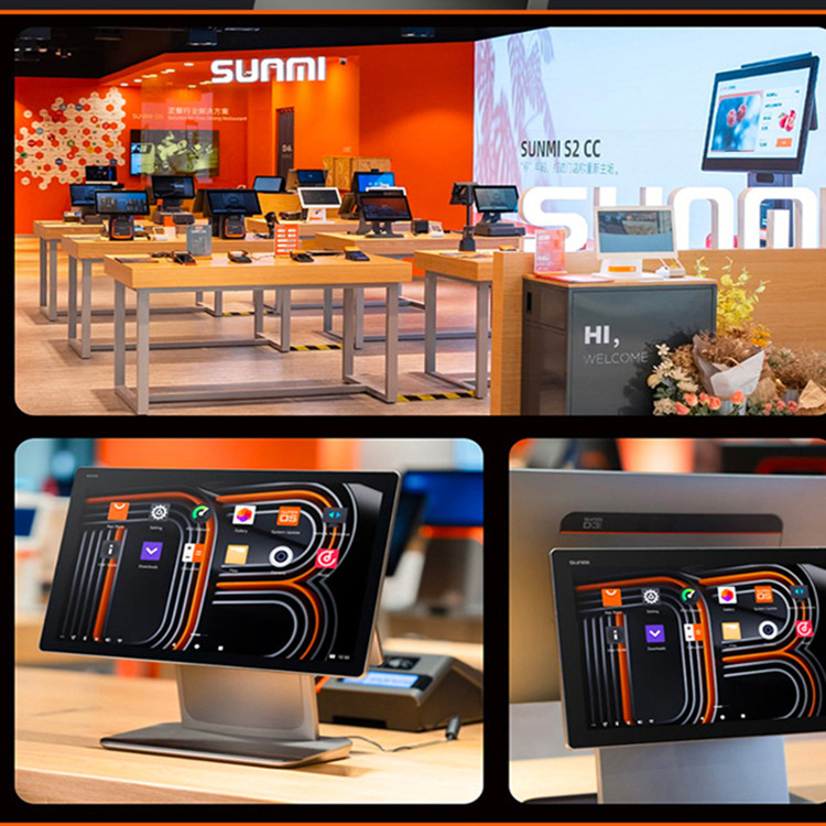 Sunmi D3 Pro Android POS Systems Terminal Machine With Free SDK Offered And Optional Fingerprint Recognition