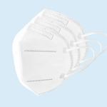 White Color KN95 Hygiene Face Mask For Personal Respiratory Protection