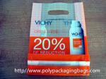 Thicker Frosted HDPE Die Cut Handle Bags Cosmetic Quad Packaging