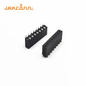 Spacing 3.96mm Female Screw Terminal Header Black Polyester Insulation