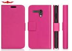 MOTO G PU Cover Card Holder Wallet Leather Cases Accurate Holes Magnetic Buckle