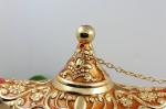 Shinny Gifts Enamel Metal Brass Genie Lamp
