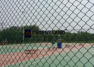 Quality Round Post Steel Chain Link Fence Protecto Fence Customized Length wholesale