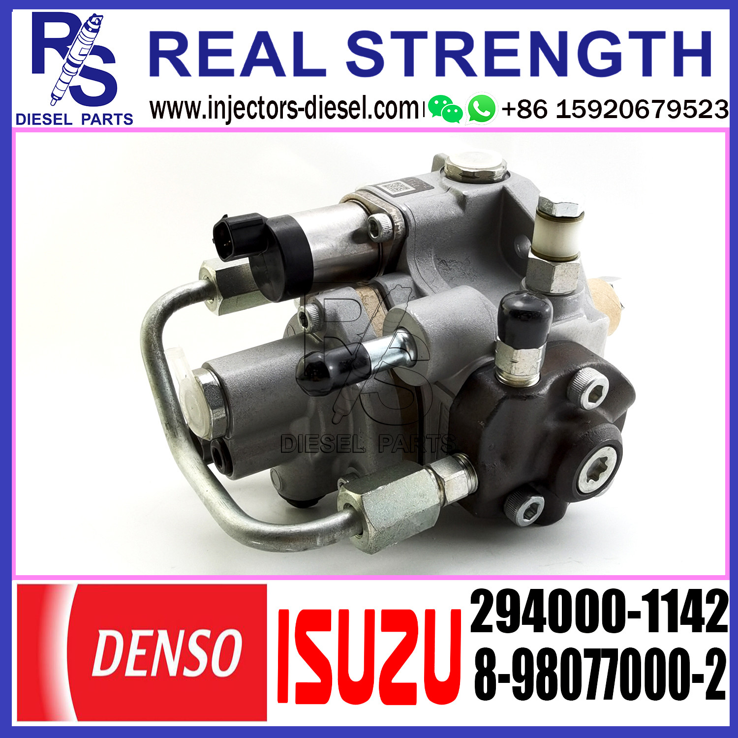 DENSO PUMP 294000-1142 Diesel Fuel Injector Pump 294000-1141 294000-1141 8-98077000-2 8-98077000-1 For ISUZU Engine