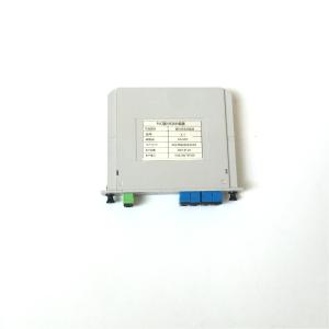Quality FTTH 1X4 Insertion Type Fiber Optic PLC Fiber Optic Splitter For GPON / GEPON wholesale