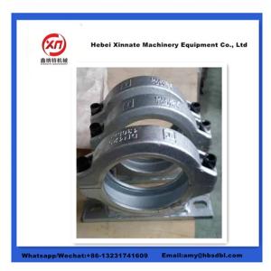 Quality DN125 Putzmeister Concrete Pump Clamp Coupling Bolt Coupling With Base wholesale