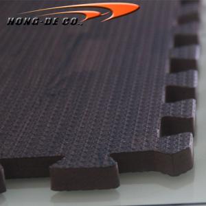 Quality Heat Transfer Soft Wood Grain Eva Foam Floor Mats wholesale