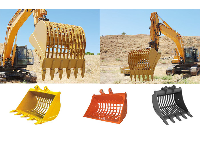 CAT HITACHI KOMATSU Excavator Sieve Bucket Excavator Attachments