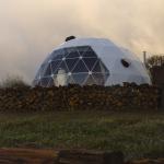 Pop Up Outdoor Geodesic Dome Tent Multi Functional Dome House Tent