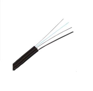 Quality G652 G657a1 Flat Optical Cable , 1-12 Core Fiber Optic Drop Wire wholesale
