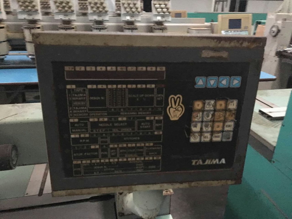 Automatic Japan Used Tajima Embroidery Machine Fast Data Transmission TMEF-H904