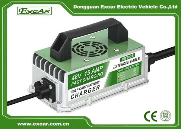 48V 15A GOLF CART BATTERY CHARGER FOR CLUB CAR EZGO YAMAHA BUGGY US BATTERIES