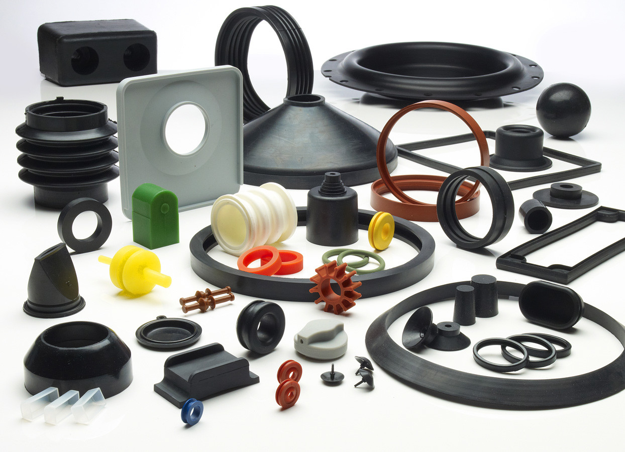 Natural Gum Rubber Gaskets Polyisoprene Non-toxic Non-marking