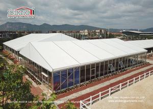 Quality 25 Meter Width Glass Marquee Tent For Temporary Horse Riding Tear Resistant wholesale