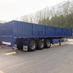 Quality 800mm CIMC 3 Axle 80T logistics Side Wall Trailer wholesale