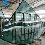 Custom Curved Tempered Glass 6mm Toughened Laminated Glass Panels
