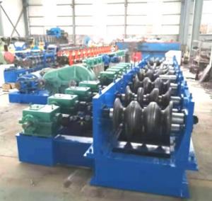 Quality CE 476mm Guardrail Roll Forming Machine For 4mm Thickness Sheet wholesale