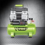 VIDO 600W 0.8HP 8L Oil Free Silent Air Compressor，Over temperature and over load