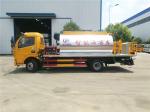 6m3 4x2 Asphalt Distribution Truck , Heated Bitumen Sprayer Truck