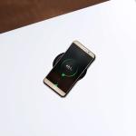 Wooden Bedroom Vanity Cabinet Wireless Charging Stand Smart Bedside Table