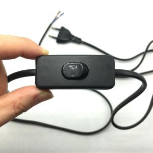 Quality UC Black Brazil Laptop Power Cord 100 Foot Extension Cord With Switch wholesale