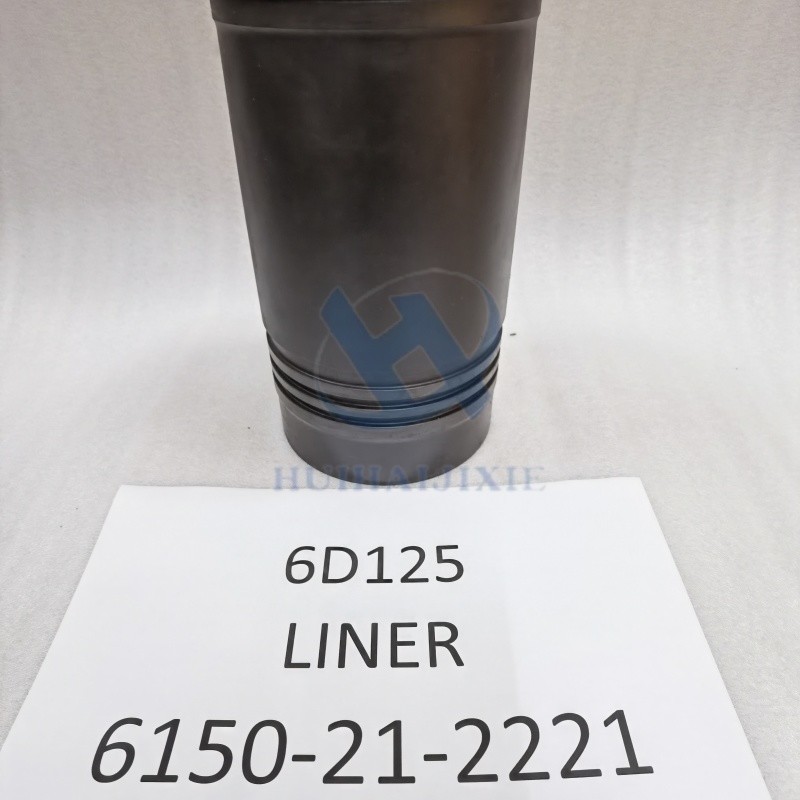 Excavator Spare Parts Cylinder Liner Kit 6150-21-2221 for Komatsu PC400-8 6D125 Engine