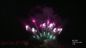 Quality 130 Shots Professional Pyrotechnics Fireworks AFSL Certified wholesale