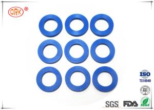 Quality 80 Shore A Flat Rubber Washer With FDA Approved Black Blue Soft Silicone wholesale