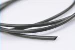 Non - Shinkable PVC Hose Fexible PVC Tubing , Black Insulation Tube