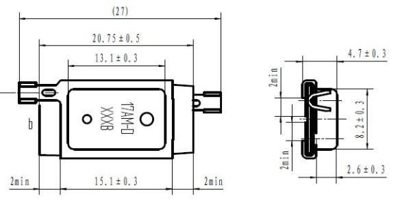 50 - 170℃ Motor Thermal Protection Thermostat 250V8A 125V16A 10000 Cycles