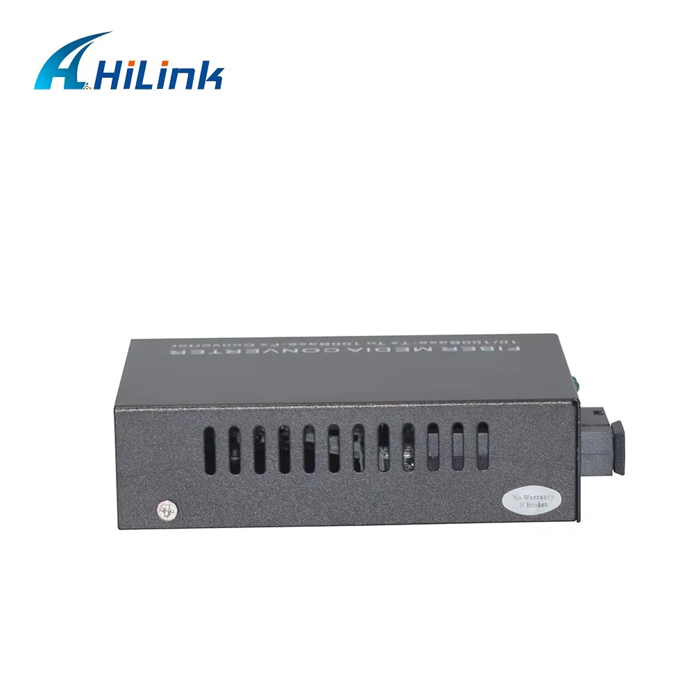 BIDI WDM Single Fiber Optic Media Converter 10/100M 1310/1550nm 20km SFP Optical Equipment