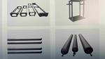 99.99% High Purity Silicon Carbide Cantilever Paddle Inner Liner Boat In Solar