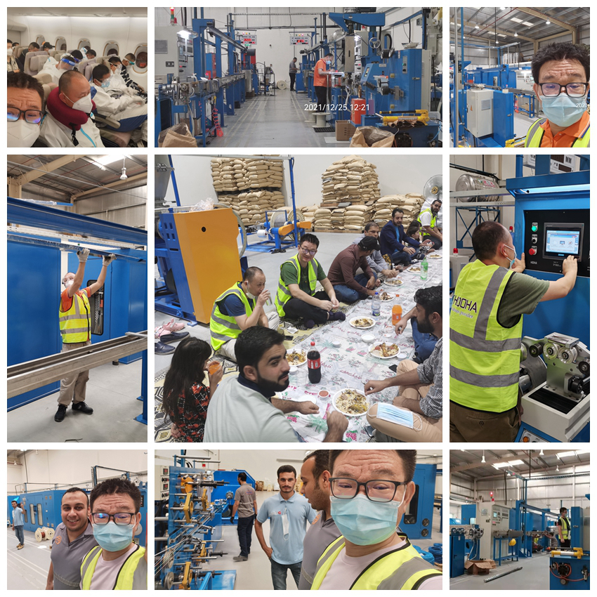 PVC / PE Insulation Wires And Cable Extruder Machine With Speed 300M/Min