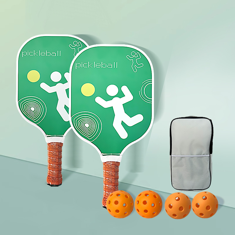 Premium Pickleball Set - Complete Pickle-Ball Equipment Bundle with Paddles, Balls, Net, and Carrying Bag