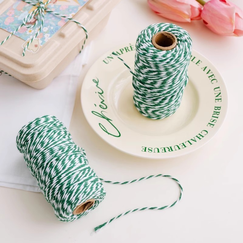DIY 2 Strand Twisted Cord 550 Pounds 2mm Cotton Macrame Cord
