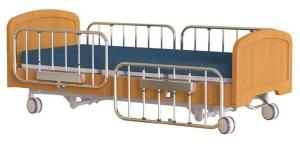 Quality Three Functions Electric Nursing Home Care Bed Wooden Hospital Beds For Elderly wholesale