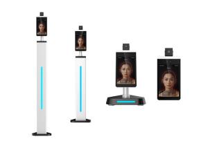 China Body Infrared Thermometer Face Recognition Temperature Stainless Steel Material on sale