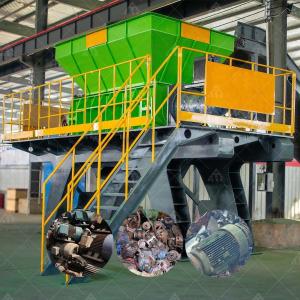 Quality 2 Shaft Metal Scrap Shredder Hydraulic Car Motor Engine Block Shredder wholesale