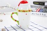 Round Holiday 301CC 10 Ounce Christmas Ceramic Mugs