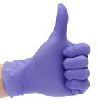 Dark Blue Examination Medical Nitrile Gloves Medical Grade Factory Directoy