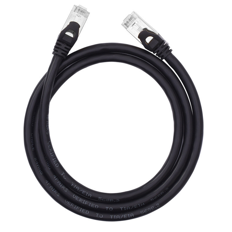 HDPE Durable Cat6a Lan Cable CCA Copper Clad Aluminum Conductor